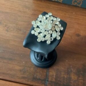 Albert Weiss Crystal Brooch